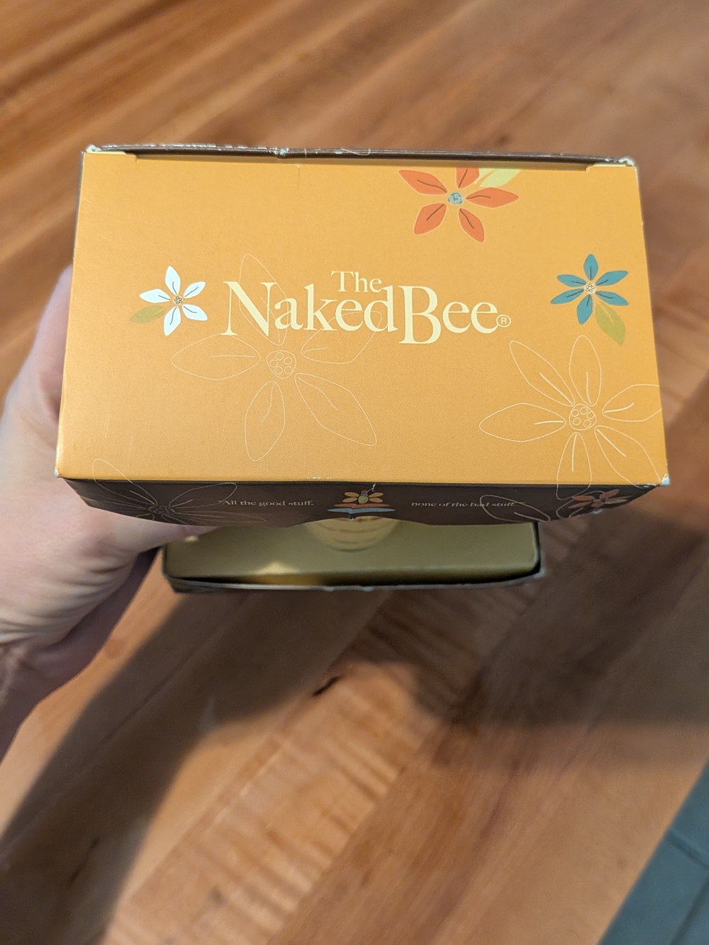 NIB Orange Blossom Honey Moisturizing Hand & Body Lotion - Yellow The Naked Bee - Picture 2 of 6